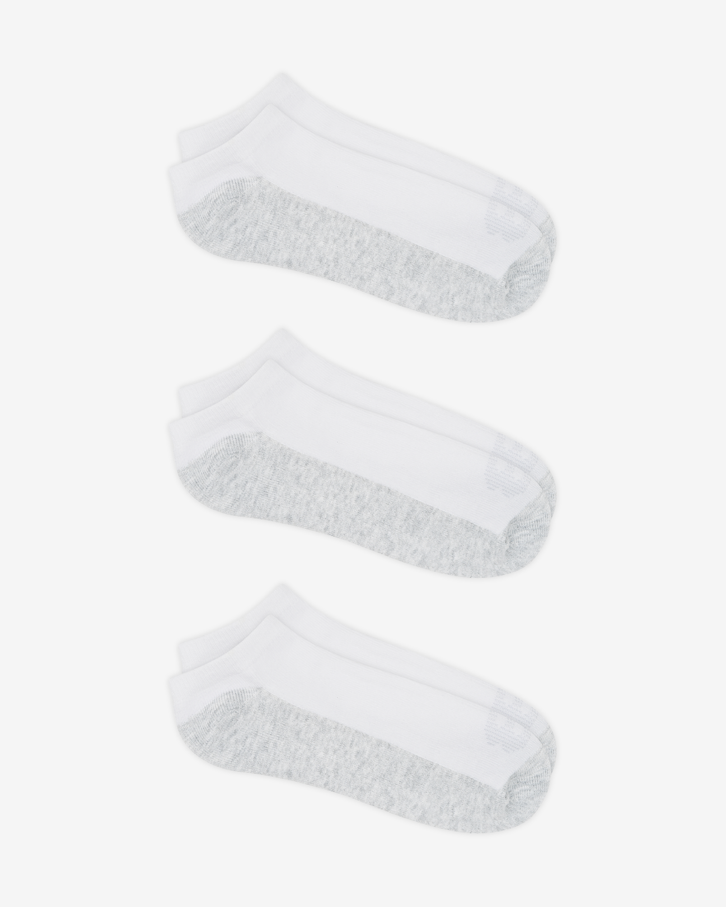 No Show Training Sock (15-Pack White)