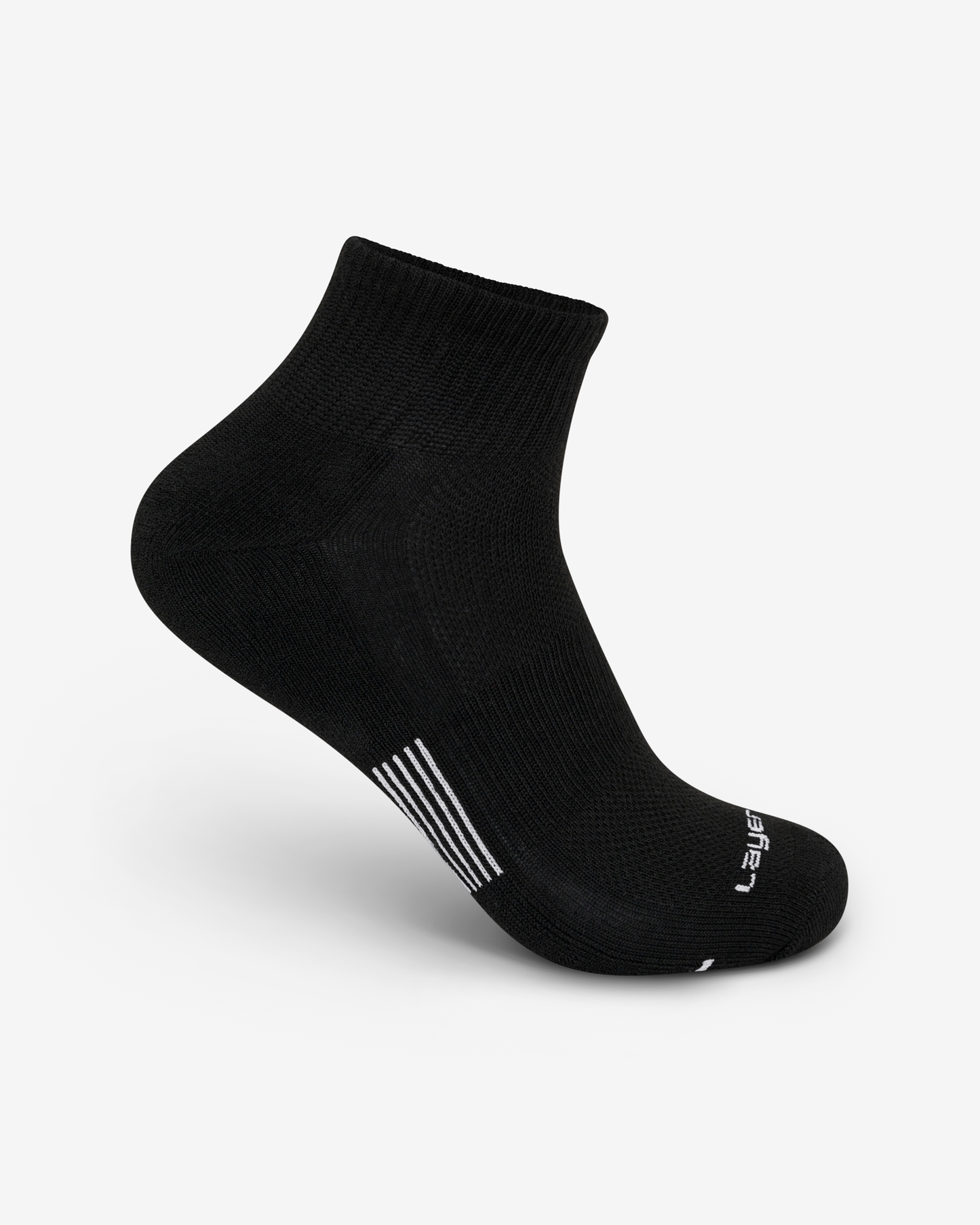 Quarter Training Sock (15-Pack Black)