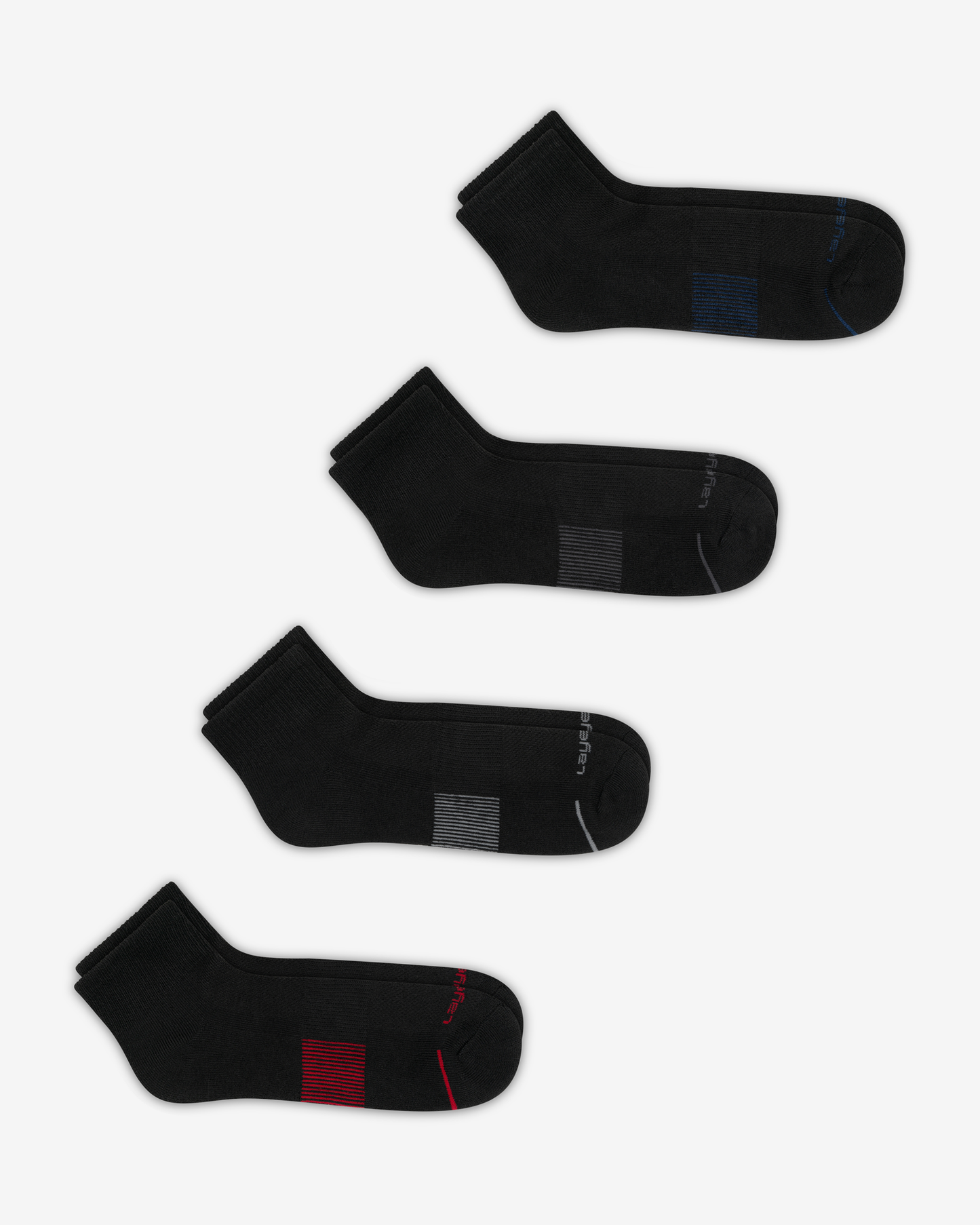 Quarter Training Sock (15-Pack Black)