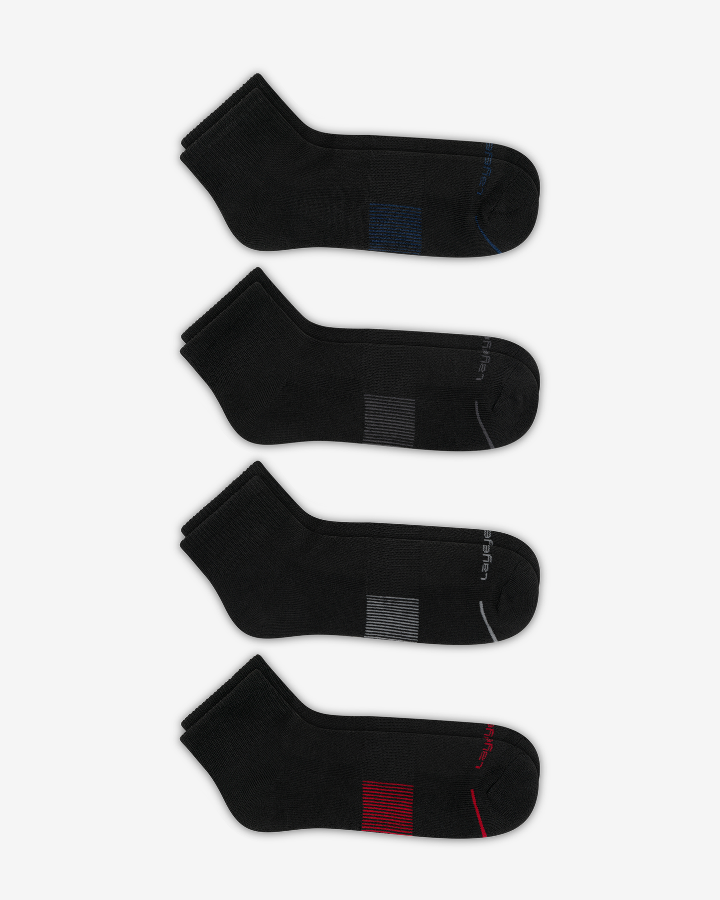 Quarter Training Sock (15-Pack Black)