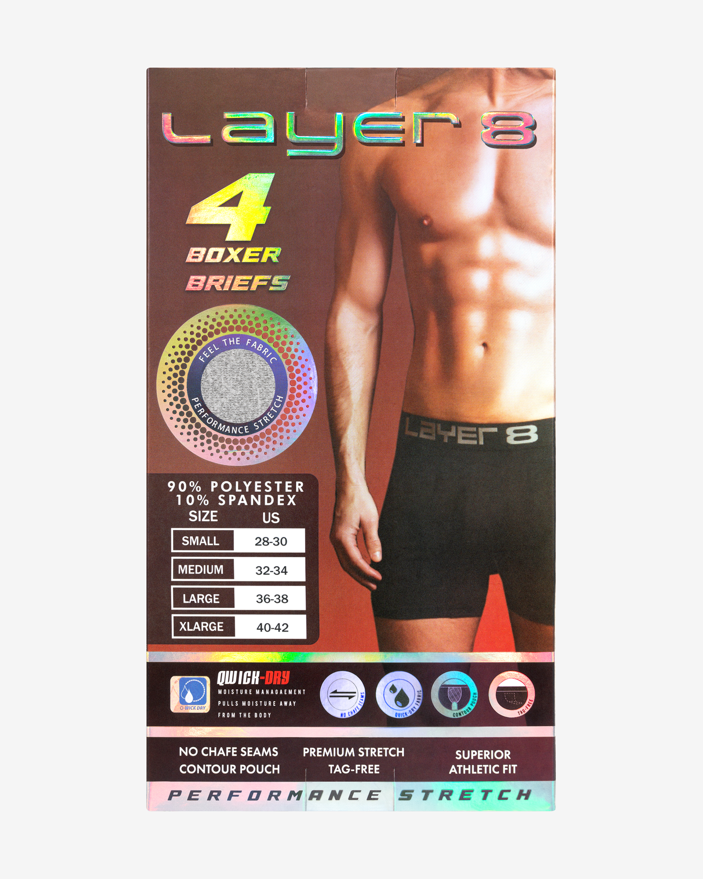 Performance Boxer Brief (4-Pack Box)