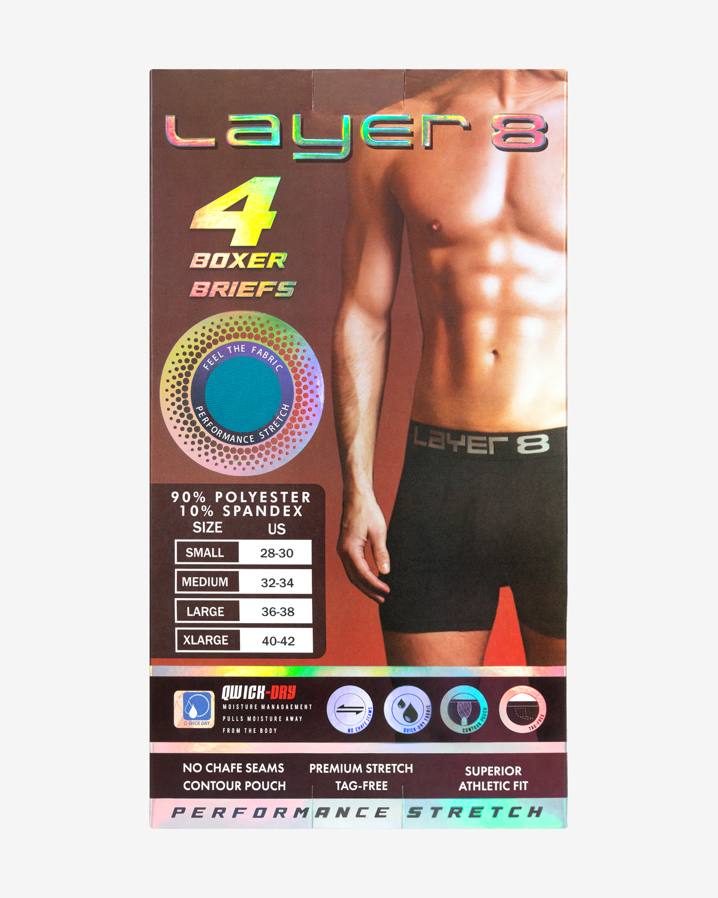 Performance Boxer Brief (4-Pack Box)